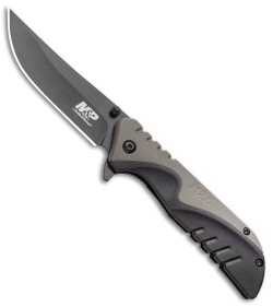 M&P M2.0 U.G. Spring Assisted Knife OD Overmold (3.25" Black) 1100042