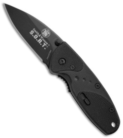 Smith & Wesson Medium S.O.R.T. Spring Assisted Knife Black (2" Black) 