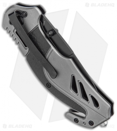S&W S.A. Thumb Stud Spring Assisted Knife Aluminum (3.25" Black)