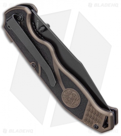 S&W SWAT II Thumb Stud Spring Assisted Knife (3.5" Black)