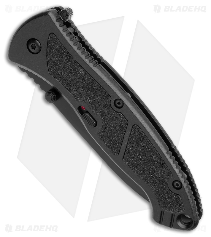 Smith & Wesson Large SWAT MAGIC Spring Assist Knife (3.75" Black Plain) SWATLB