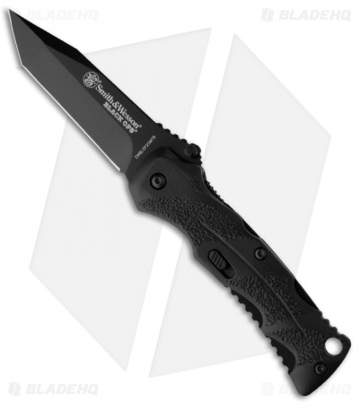 Smith & Wesson Mini Black Ops SWBLOP2SMTB Tanto Knife (2.6" Plain)