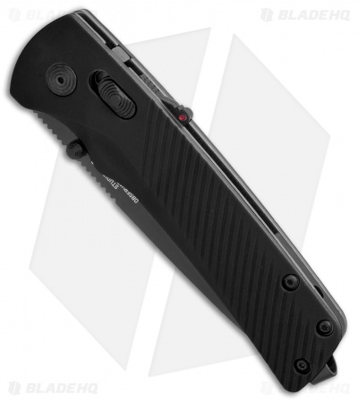 SOG Flash AT-XR Lock Knife Blackout GRN (3.45" Black)