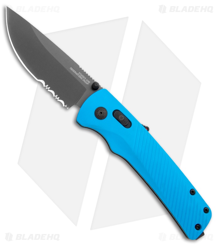 SOG Flash AT-XR Lock Knife Civic Cyan GRN (3.45