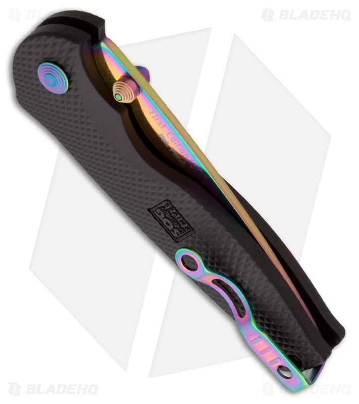 SOG Flash I Spring Assisted Knife Black Handle (2.5" Spectrum) RFSA-7