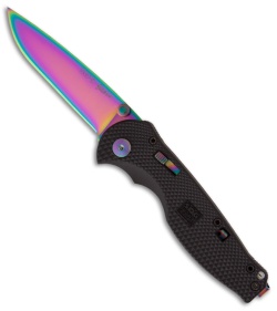 SOG Flash I Spring Assisted Knife Black Handle (2.5" Spectrum) RFSA-7