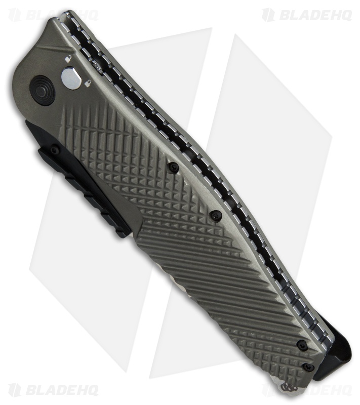 SOG Quake XL Spring Assisted Knife FDE Aluminum (4.5" Two-Tone) IM1101-BX