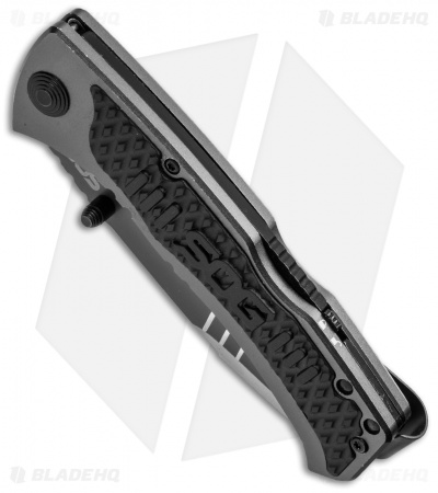 SOG Sideswipe Spring Assisted Knife (3.375" Gray) SW1011-CP