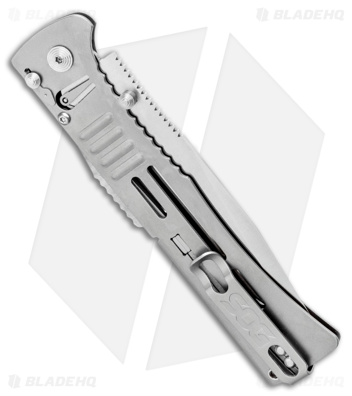 SOG SlimJim XL Bead Blast Assisted Opening Knife (4.18" Satin) SJ-51
