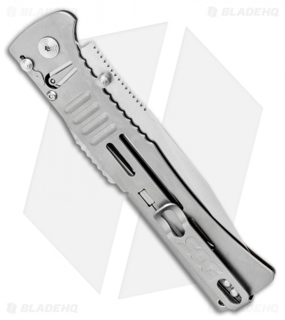 SOG SlimJim XL Bead Blast Assisted Opening Knife (4.18" Satin) SJ-51