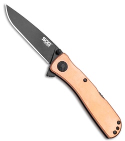 SOG Twitch II Spring Assisted Knife Copper (2.68" Black) TWI302-PB