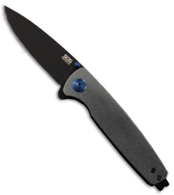 SOG Twitch III Spring Assisted Knife Gunmetal Gray/Blue (3.1" Black) 11-15-03-43