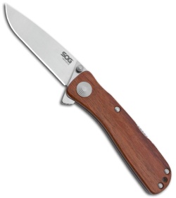 SOG Twitch II Wood Assisted Opening Gentleman