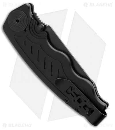 SOG Zoom Mini Tanto Spring Assisted Knife (3.125" Black) ZM1004