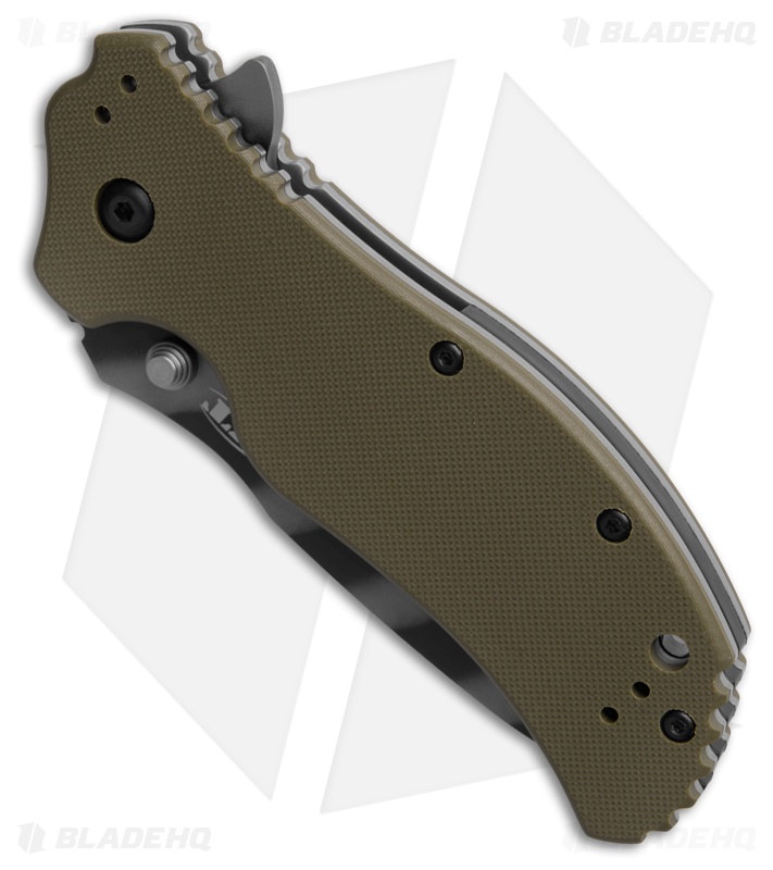 Zero Tolerance 0350 MagnaCut Knife Assisted Opening OD Green G-10 (3.2")