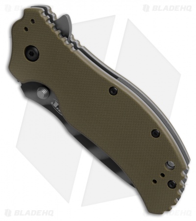Zero Tolerance 0350 MagnaCut Knife Assisted Opening OD Green G-10 (3.2")
