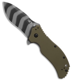 Zero Tolerance 0350 MagnaCut Knife Assisted Opening OD Green G-10 (3.2")