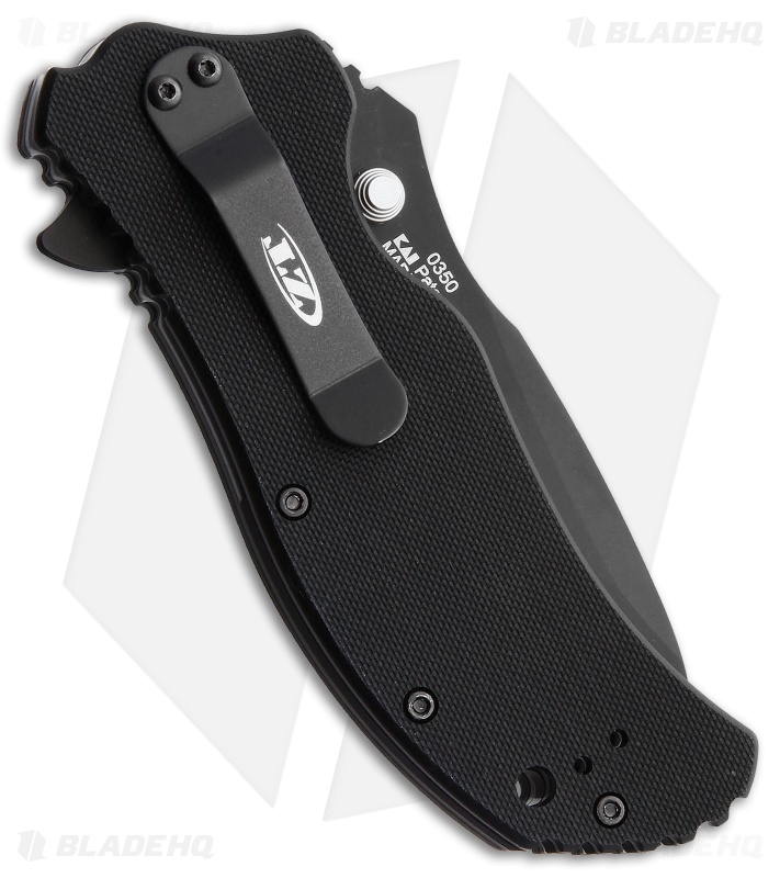 Zero Tolerance 0350 A/O Knife Predator Green (3.25" Black) ZT 0350PG