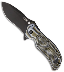 Zero Tolerance 0350 A/O Knife Predator Green (3.25" Black) ZT 0350PG