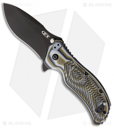 Zero Tolerance 0350 A/O Knife Predator Green (3.25" Black) ZT 0350PG