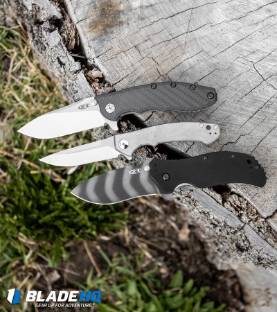 Zero Tolerance Hinderer 0562CF Knife Carbon Fiber (3.5" Satin) ZT