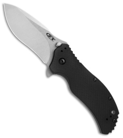 Zero Tolerance 0350SW Assisted Opening Knife Black (3.25" Stonewash) ZT