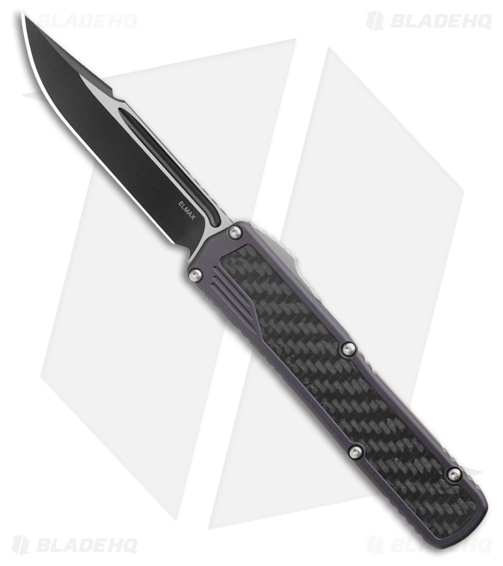 Guardian Tactical Scout S/E OTF Automatic Knife Gray/CF (3.5" Two-Tone)
