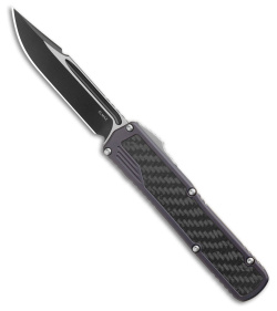 Guardian Tactical Scout S/E OTF Automatic Knife Gray/CF (3.5" Two-Tone)