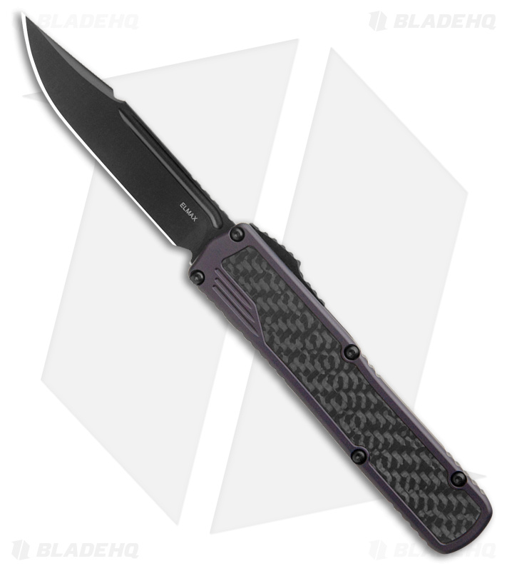 Guardian Tactical Scout S/E OTF Automatic Knife Gray/CF (3.5" Black)