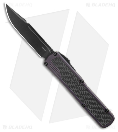 Guardian Tactical Scout S/E OTF Automatic Knife Gray/CF (3.5" Black)