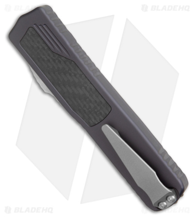 Guardian Tactical Scout S/E OTF Automatic Knife Gray/CF (3.5" Two-Tone Serr)