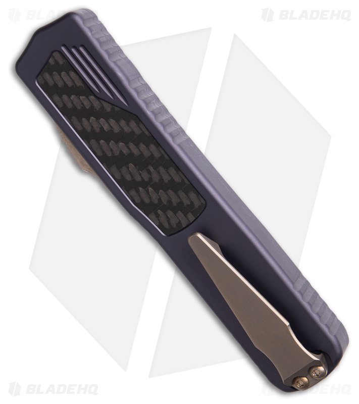Guardian Tactical Scout S/E OTF Automatic Knife Gray/CF (3.5" Bronze)