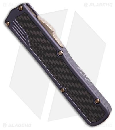 Guardian Tactical Scout S/E OTF Automatic Knife Gray/CF (3.5" Bronze)