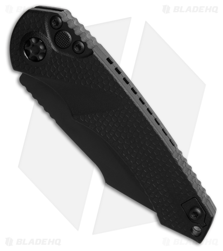 Heretic Knives Mini Pariah S/E Automatic Knife Black Polymer (3.3" Black)