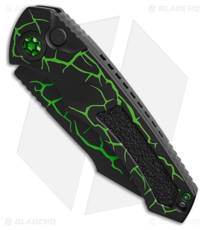 Heretic Knives Pariah Auto | UV Toxic Green