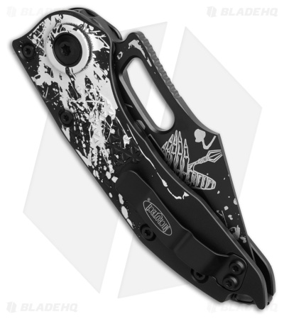 Microtech Stitch-A S/E Automatic Knife Battle Ready (3.75" Black)