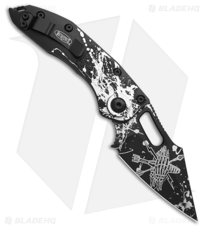 Microtech Stitch-A S/E Automatic Knife Battle Ready (3.75" Black)