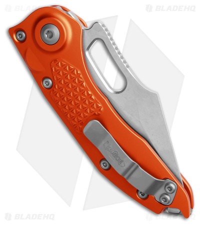 Microtech Stitch S/E Automatic Knife | Orange | SW Plain