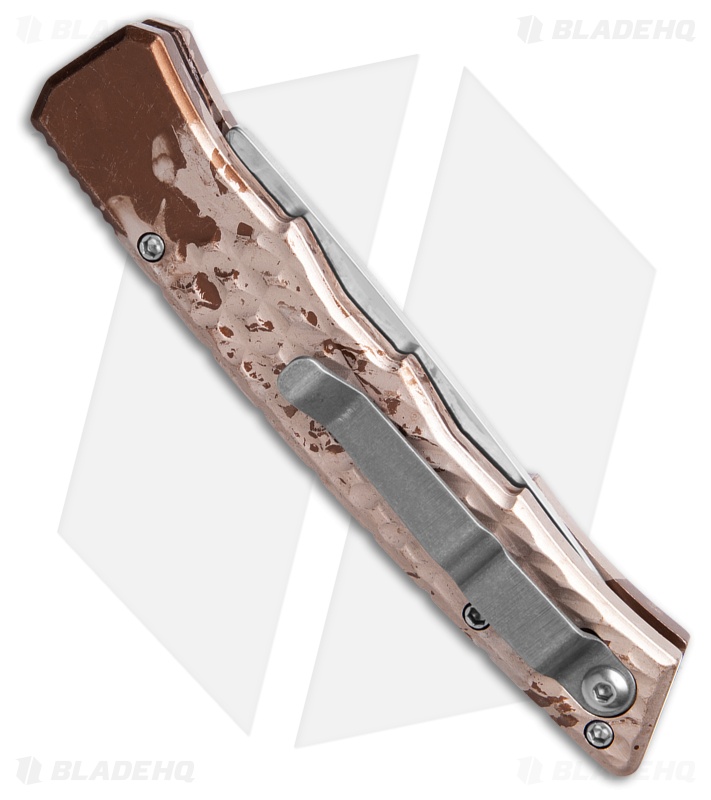 Piranha Crossfire Automatic Knife Camo Aluminum (3.1" Mirror) P-23C