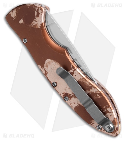 Piranha Fusion Automatic Knife Camo Aluminum (3.5" Satin Serr)