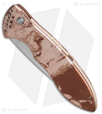 Piranha Fusion Automatic Knife Camo Aluminum (3.5" Satin Serr)