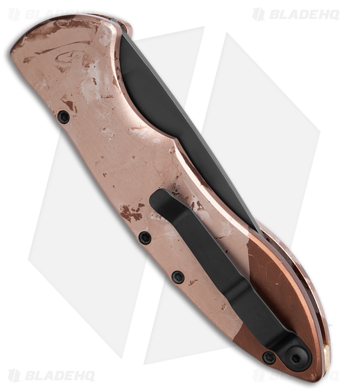 Piranha Fusion Automatic Knife Camo Aluminum (3.5" Black)
