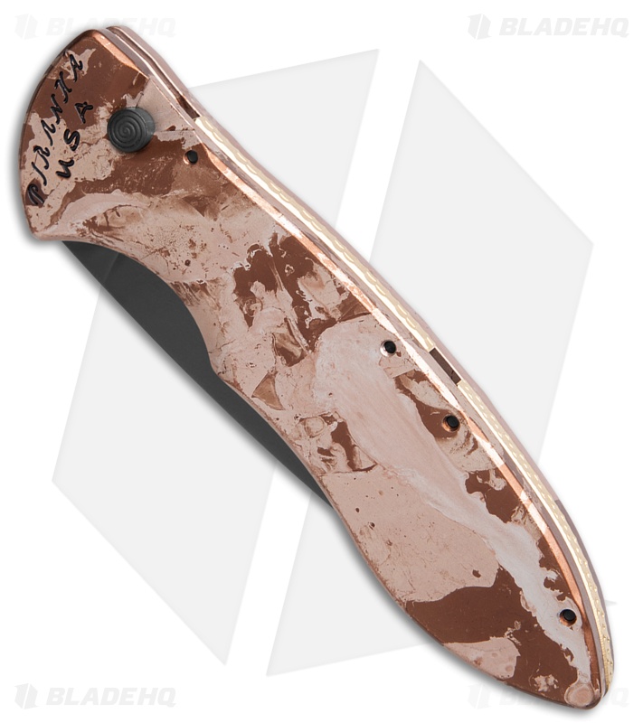 Piranha Fusion Automatic Knife Camo Aluminum (3.5" Black)