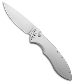 Piranha Fusion Automatic Knife Silver Aluminum (3.5" Satin)
