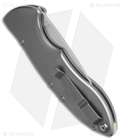 Piranha Fusion Automatic Knife Titanium (3.5" Satin)