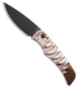 Piranha Paradox Automatic Knife Camo Aluminum (3.1" Black) P-24CT