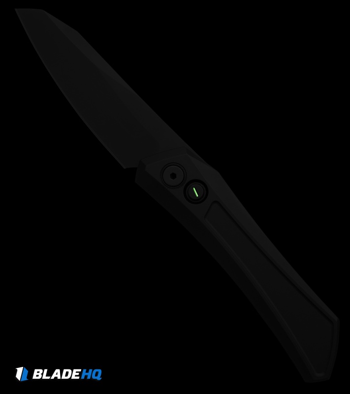 Pro-Tech Oligarch OPERATOR Automatic Knife Black Aluminum (3.25" DLC)