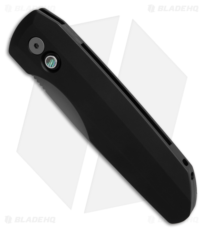 Vero Engineering + Pro-Tech Synapse 2 Automatic Knife Black Aluminum (3.5"  BB)