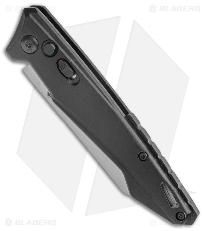 Bear OPS Bold Action XV Automatic Knife Black Aluminum (3.1" BB)