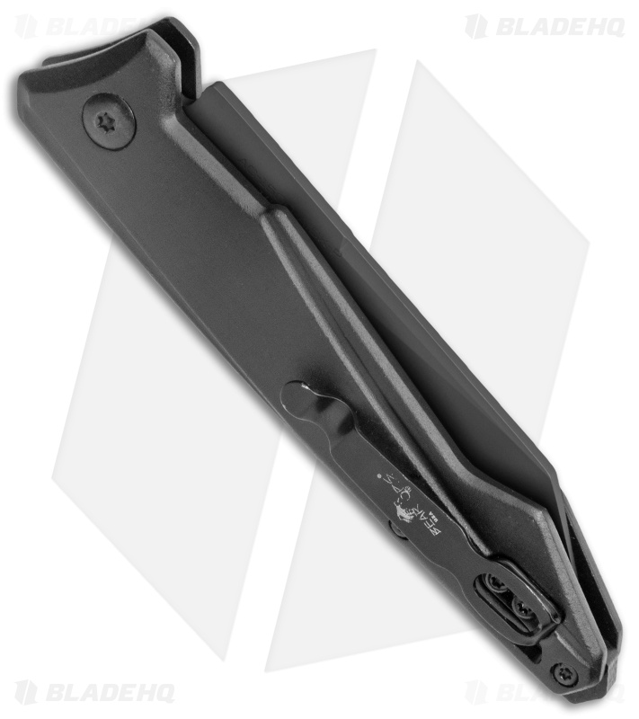 Bear OPS Bold Action XV Automatic Knife Black Aluminum (3.1" Black)
